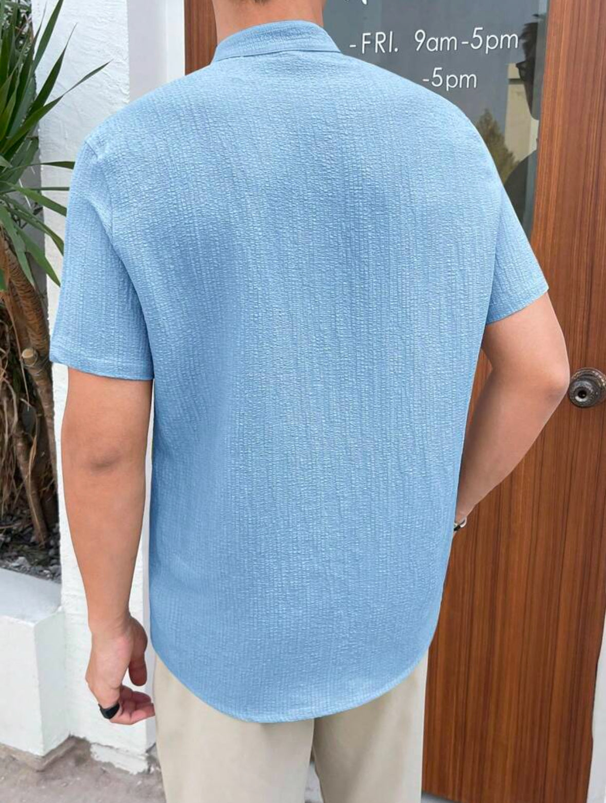 AZUL POWDER BLUE SHIRT
