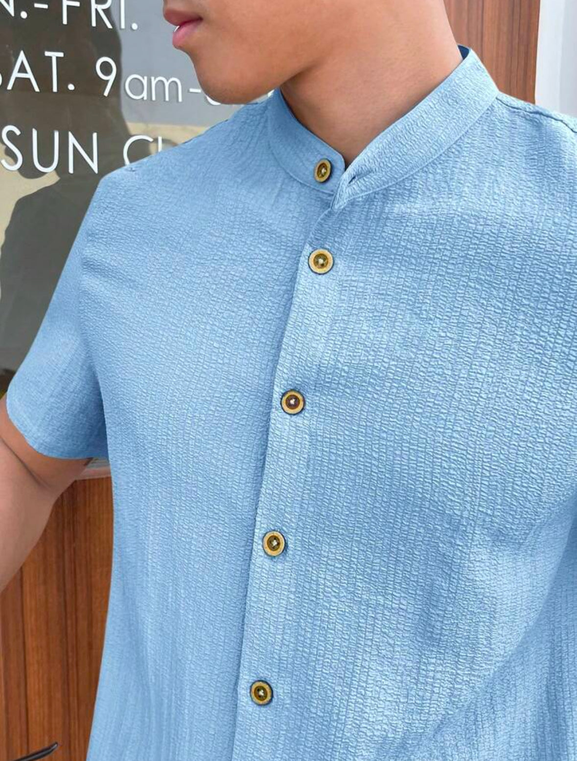 AZUL POWDER BLUE SHIRT
