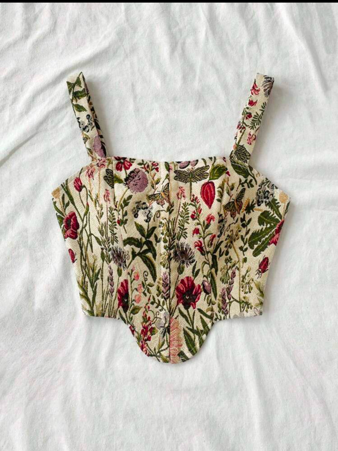 Soleia Women Woven corset top