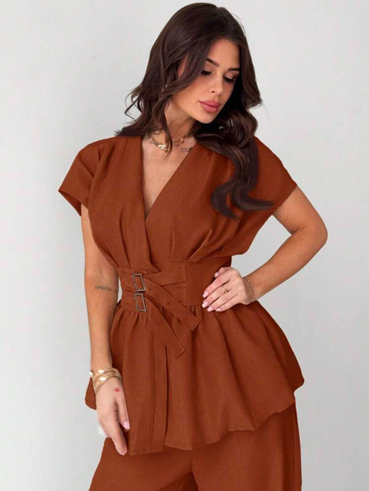 Cinnamon Clay Cord-set