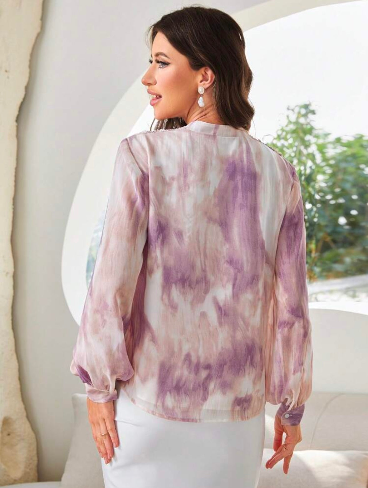 Blush Mirage Tie-Dye Shirt